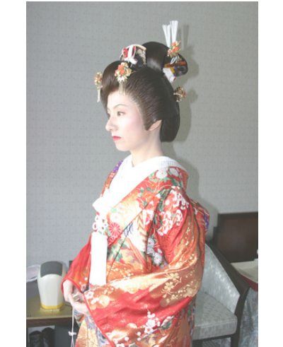 色打掛 かつら 着付