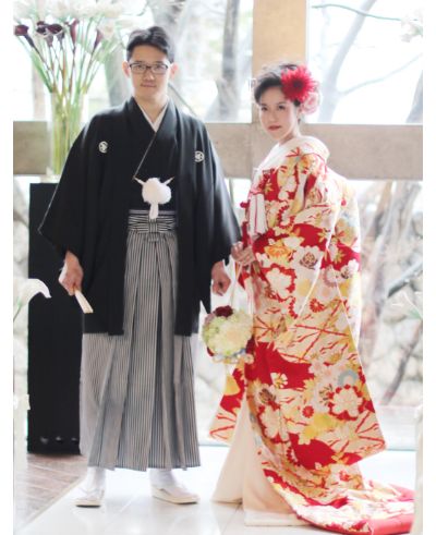 色打掛 和装ヘアメイク