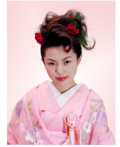 色打掛ヘアメイク着付